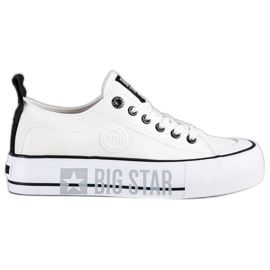 Kvinder Sneakers Big Star II274021 hvid