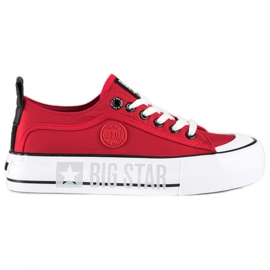 Kvinder Sneakers Big Star II274025 rød
