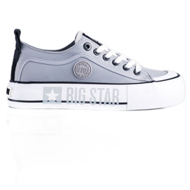 Kvinder Sneakers Big Star II274023 grå