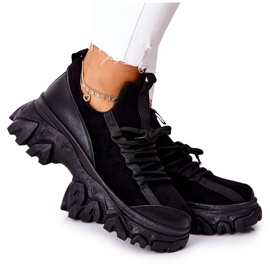 PS1 Sportssko til kvinder Sneakers Black Miles sort
