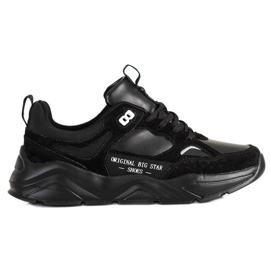 Kvinder Sneakers Big Star GG274654 sort
