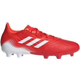 Adidas Copa Sense.2 Fg M FY6177 fodboldstøvler rød appelsiner og røde