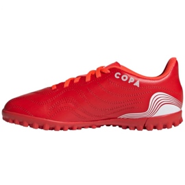 Adidas Copa Sense.4 Tf Jr FY6166 fodboldstøvler rød rød