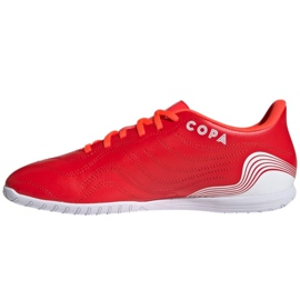 Adidas Copa Sense.4 In M FY6181 fodboldstøvler rød appelsiner og røde