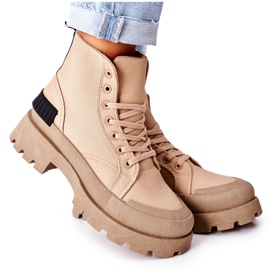 PS1 Kaki Any One støvler til kvinder beige