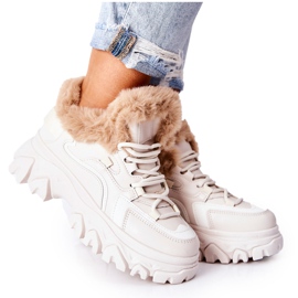 PM1 Kvinders letbeige varme støvler Limerick