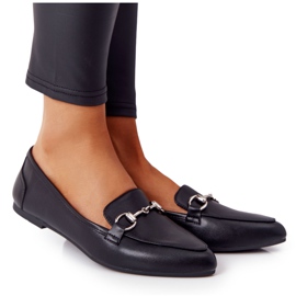 Dame Loafers Sergio Leone MK711 Sort