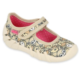 Befado børnesko speedy 109P240 beige brun