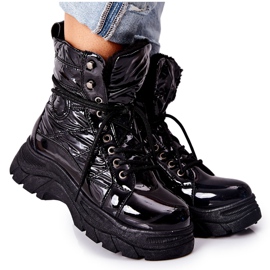 Vinceza Kvinder Ismobe Black Trappers sort
