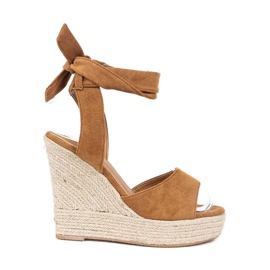 Brune kile sandaler fra Holiday Time