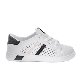 Betsy sort glitter hvide sneakers