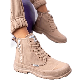 Goodin Originale høje sneakers beige
