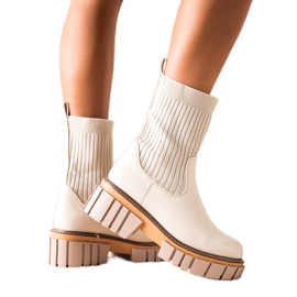 Seastar Støvler Jodhpur støvler med en sok beige