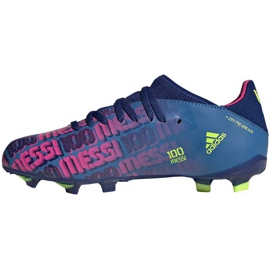Adidas X Speedflow Messi.3 Fg Jr FY6932 fodboldstøvler flerfarvet blå