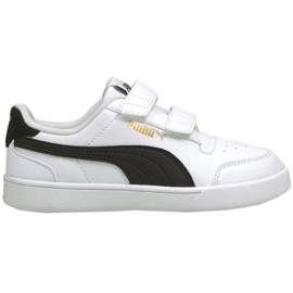 Puma Shuffle V Ps Jr 375689 02 hvid sort