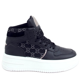 Sort AD-419 Sorte sneakers