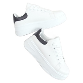 Hvide damesko T0YD8240-5 HVID / SORT