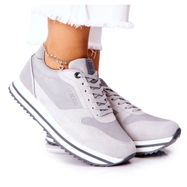 Sportssko Memory Foam Big Star II274219 Grå
