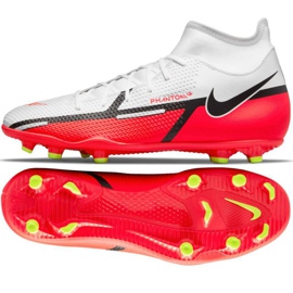 Nike Phantom GT2 Club Dynamic Fit FG / MG M DC0819 167 fodboldsko gul, hvid, flerfarvet hvid