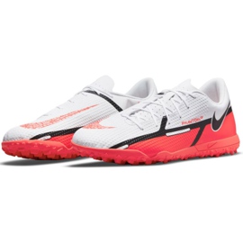 Nike Phantom GT2 Club Tf M DC0821 167 fodboldsko hvid, rød, flerfarvet hvid