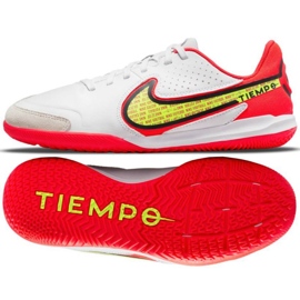 Nike Tiempo Legend 9 Academy Ic Jr DA1329 176 fodboldsko gul, hvid, flerfarvet hvid
