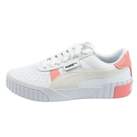 Puma Cali W 369155 29 sko hvid lyserød