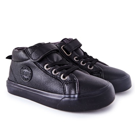 Børns høje sneakers Big Star EE374001 Sort