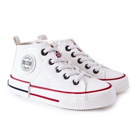 Børns høje sneakers Big Star II374004 Hvid ['hvid']