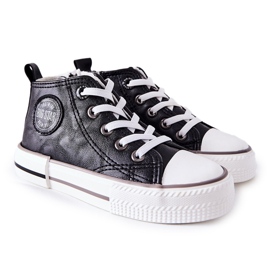 Børnehøje sneakers Big Star II374003 Sort