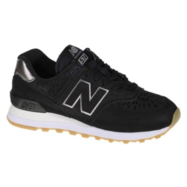 New Balance W WL574SCP sko sort