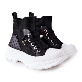 FR1 Sort Callobe børnesneakers ['sort']