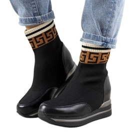Sorte wedge sneakers Wanda