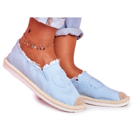 PS1 Flaure Blå Espadriller til kvinder