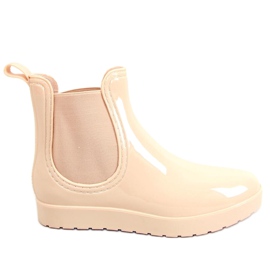 Galoshes Jodhpur støvler Lubu Beige