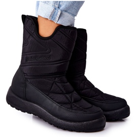PE1 Winessa High Black Warmed Snow Boots sort