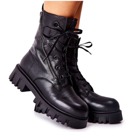 Læder High Workers Big Star II274429 Sort