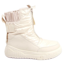 Kvinders Lea Beige snestøvler