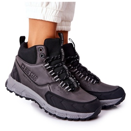 Trekkingsko Big Star II274454 Sort
