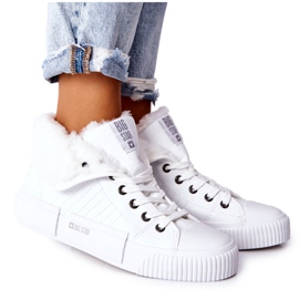 Kvinders sneakers Big Star II274156 Hvidisoleret