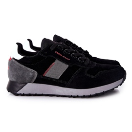 Sportssko til mænd Cross Jeans Sort II1R4009C