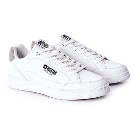 Læder Sneakers Memory Foam Big Star II174170 Hvid