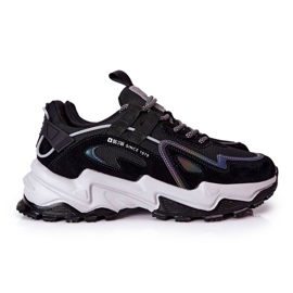 Sportssko til mænd Sneakers Big Star II174044 Sort