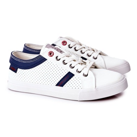 Herresneakers Cross Jeans II1R4005C Hvid