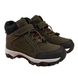 Isolerede trekkingsko Jr EVE321C khaki hvid grøn