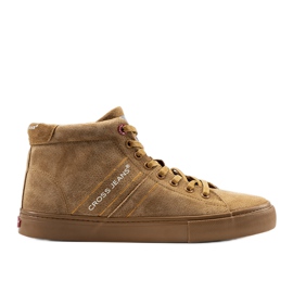 Brune herresneakers Cross Jeans Raya