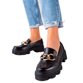 Sweet Shoes Elegante sko på platformen sort