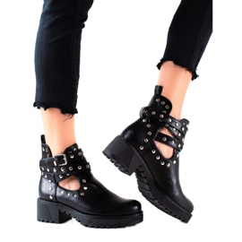 Bestelle Moderigtige arbejdere med rhinestones sort
