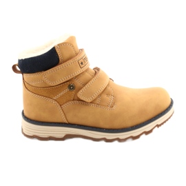 Træstøvler med velcro Camel News 21DZ20-4307 gul