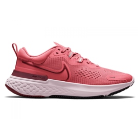 Nike React Miler 2 W CW7136-600 løbesko rød flerfarvet