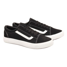 Low-top sneakers Atletico MATC263B sort og hvid